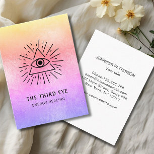 Energie Heiler Reiki Spirituell Visitenkarte