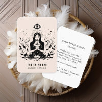 Energie Heiler Reiki Spirituelle Business Card