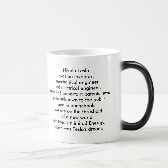Énergie illimitée libre tasse de 11 onces (Droite)