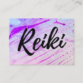 *~* Energie Reiki Praktiker Reiki Vorlagenheiler Visitenkarte