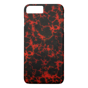 Energie-rote und schwarze Flammen Case-Mate iPhone Hülle