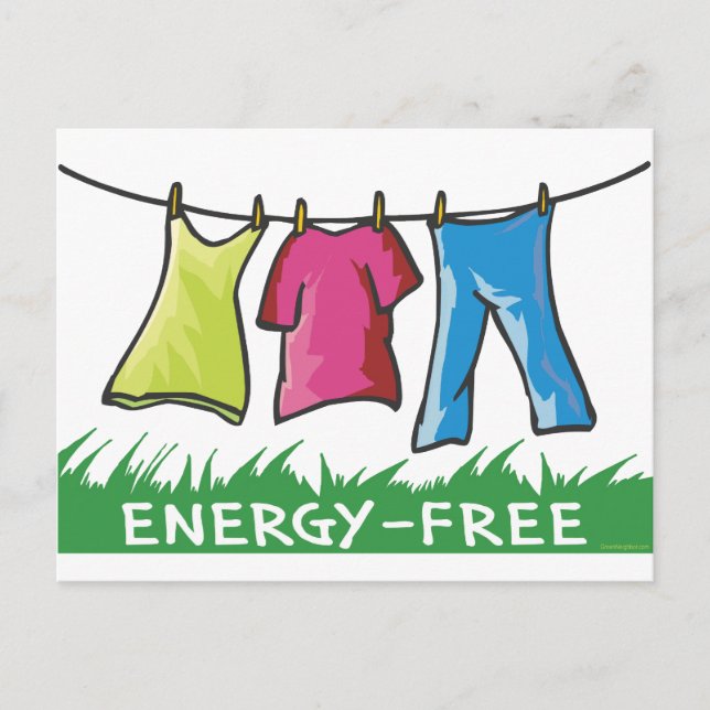 Energiefrei Postkarte (Vorderseite)