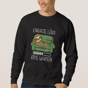 Energiekosten Bitte warten Sie auf dem Sofa Chi. Sweatshirt