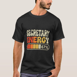 Energieminister 67 Prozent Lustiger Jobtitel Humor T-Shirt
