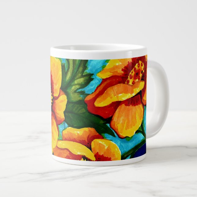 Energiepflanzen Jumbo-Tasse (Vorderseite Rechts)