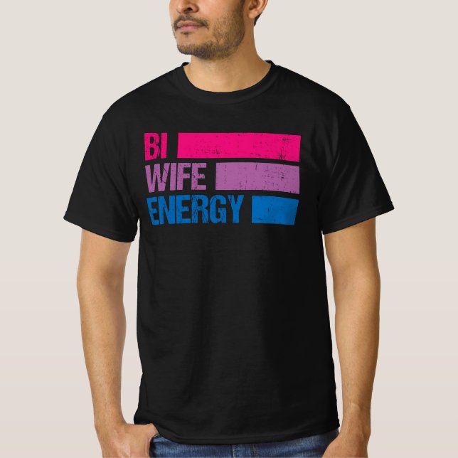 Energiequotierungen der Ehefrau T-Shirt (Vorderseite)