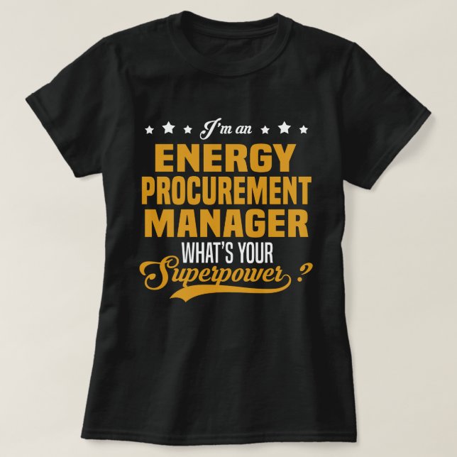 Energieversorger T-Shirt (Design vorne)