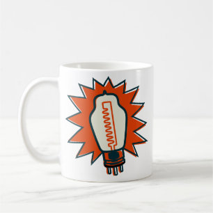 Energisiert Kaffeetasse