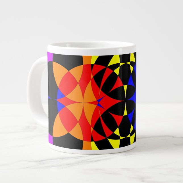 Energize von Kenneth Yoncich Jumbo-Tasse (Vorderseite Links)