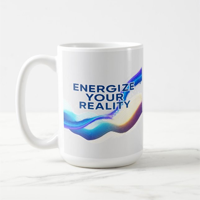 Energize Your Reality | Motivational Mug (Gauche)