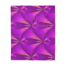 Energy Abstrakt Stars Fleece Blanket