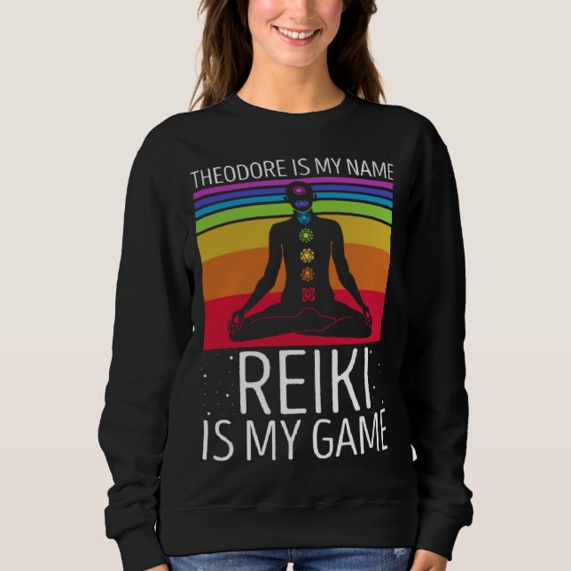 Energy Healer Quote for Spiritual Healer and Light Sweatshirt (Vorderseite)