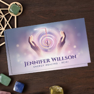 Energy Healing - Reiki Cho Ku Rei Kraftsymbol Visitenkarte