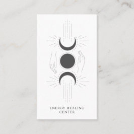 Energy Healing Wellness Business Card Visitenkarte