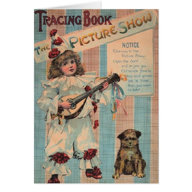 Enfant clown vintage (Devant)