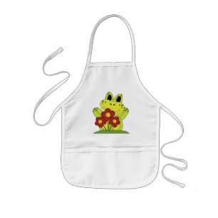 Enfant Country Frog amusant cuisine enfants tablier
