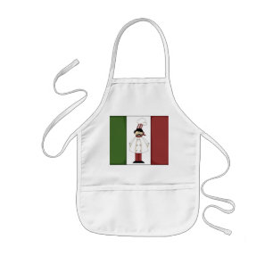 Enfant Cuisine cuisinière italienne amusant tablier enfan
