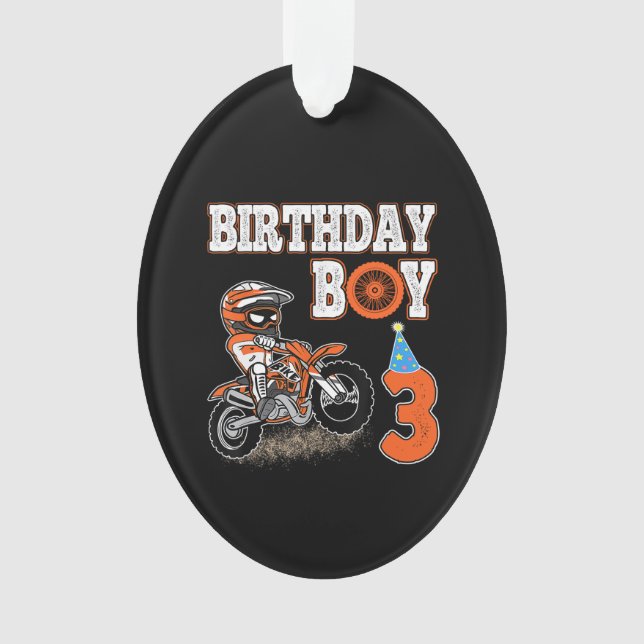 Enfant de 3 ans - Enfant d'anniversaire - Vélo de  (devant)