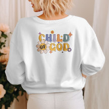 Enfant de Dieu mignon T-shirt Daisy Rétro