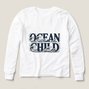 Enfant de l'océan esthétique Surf Graphique de vag