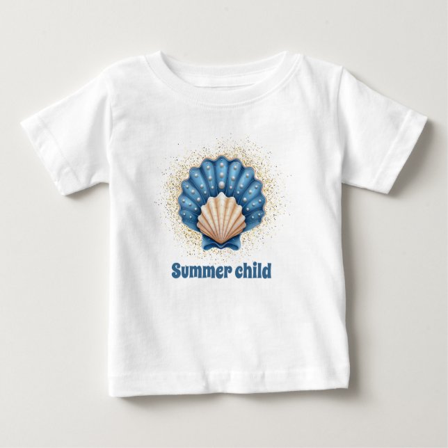 Enfant d'été - T-shirt pour enfants avec design de (Devant)