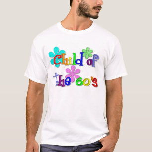 Enfant du T-shirt des années 60