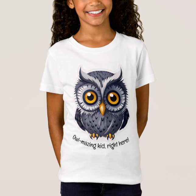 Enfant éblouissant, ici ! v2| T-shirt fille (Devant)