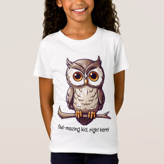 Enfant éblouissant, ici ! v5 | T-shirt fille (Devant)