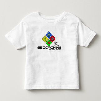 Enfant en bas âge de T-shirt de Geocaching