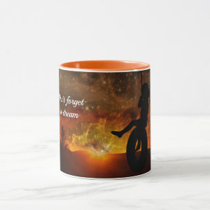 Enfant En Pneu À Chauffer Mug Café