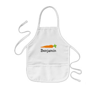 Enfant La coutume badine le tablier de cuisine avec la