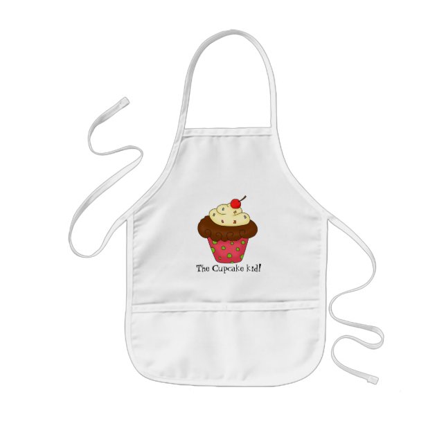 Enfant Le tablier d'enfant de petit gâteau (Devant)