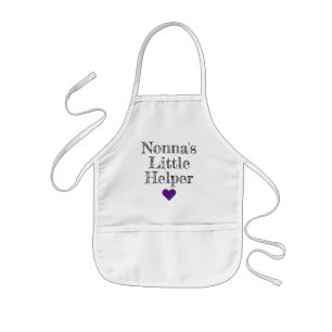 Enfant Le tablier des petits-enfants de Nonna