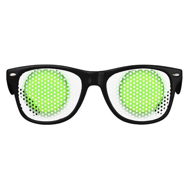 Enfant Lunettes de fête - Green Irises (Devant)
