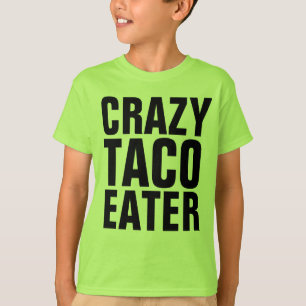 Enfant MANGEUR DE TACO FOU T-shirts drôles