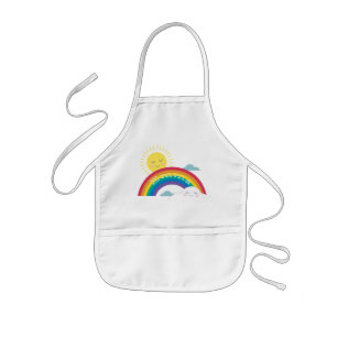 Enfant Nuage d'arc-en-ciel et tablier des enfants de Sun