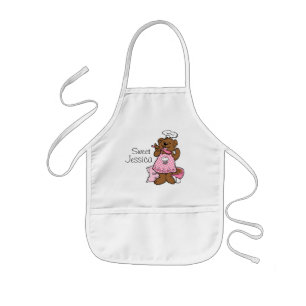 Enfant Petit tablier de coutume de Baker d'ours