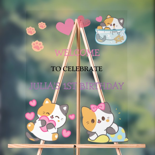 enfant rose et blanc bienvenue (Neutre)