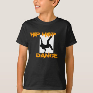 Enfant ; T-shirt de danse de hip hop de s