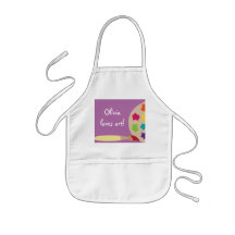 Tablier de chemise d'artiste de palette d'art