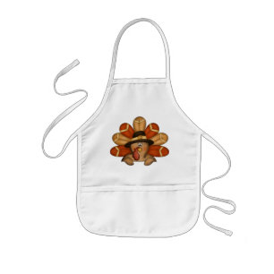 Enfant Tablier de la Turquie de thanksgiving