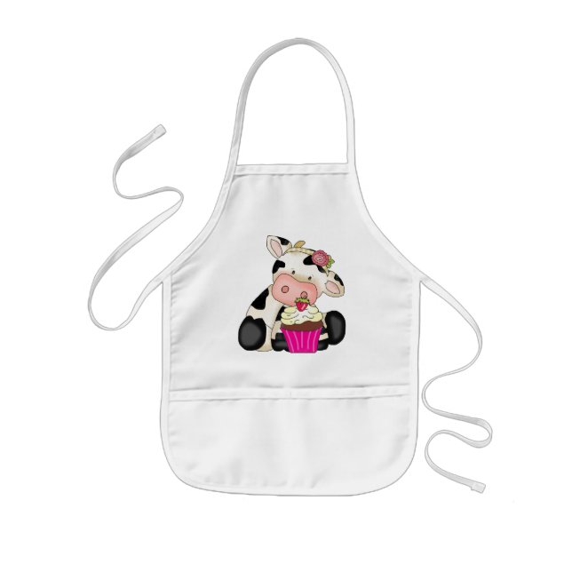 Enfant Tablier de vache à petit gâteau (Devant)