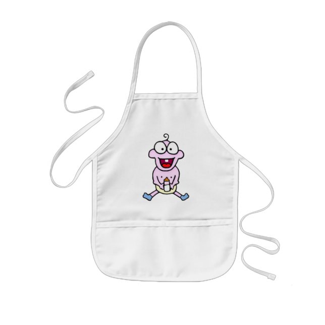 Enfant Tablier heureux de bébé (Devant)