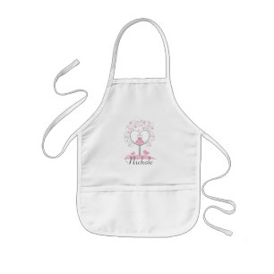 Enfant Tablier pour enfants personnalisé / Arbre lunaire 