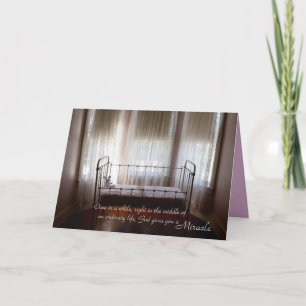 Enfant Vintage faire-part de naissance fille