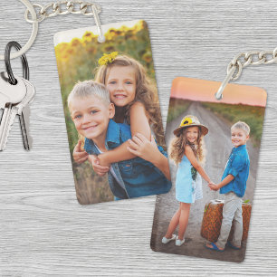 Enfants à double face personnalisés deux photos