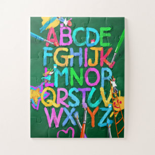 Enfants ABC Alphabet Jigsaw Puzzle
