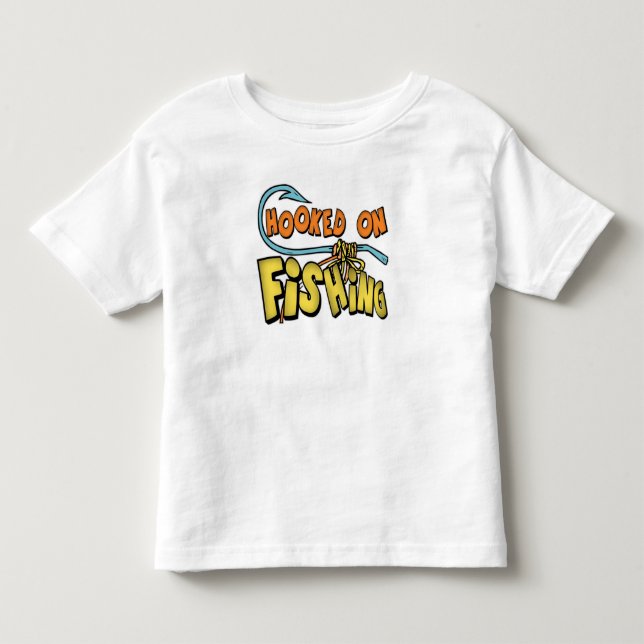 Enfants accrochés sur le T-shirt de pêche (Devant)
