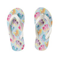 amusement filles licorne imaginaire tongs flops
