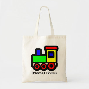 Enfants appelés sac fourre-tout à livre de train